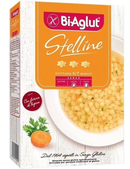 BIAGLUT PASTA SENZA GLUTINE STELLINE 250 G