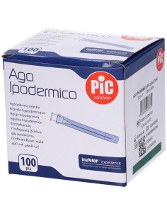 AGO IPODERMICO PIC GAUGE 21 1 100 PEZZI