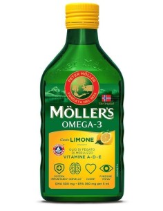 MOLLER'S OMEGA 3 OLIO LIMONE 250 ML