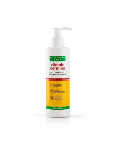 VITAMINDERMINA SEBO DETERGENTE 240 ML