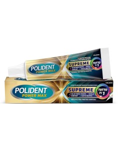 POLIDENT POWER MAX SUPREME TUTTO IN 1 CREMA ADESIVA PROTESI 70 G
