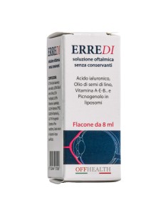 ERREDI SOLUZIONE OFTALMICA SENZA CONSERVANTI 8 ML