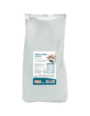 ARGILLA IN POLVERE ESSICATA AL SOLE 3 KG