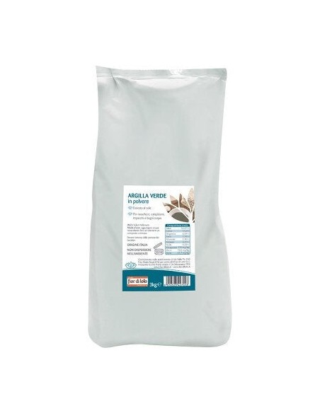 ARGILLA IN POLVERE ESSICATA AL SOLE 3 KG