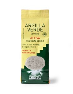 ARGILLA VERDE VENTILATA ATTIVATA 500 G