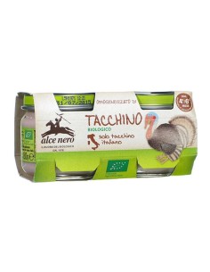 OMOGENEIZZATO DI TACCHINO BABY FOOD BIO 2 X 80 G