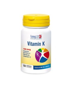 LONGLIFE VITAMIN K 100MCG 100 COMPRESSE RIVESTITE