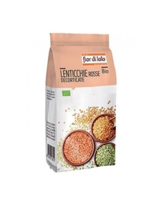 LENTICCHIE PICCOLE ROSSE DECORTICATE BIO 400 G