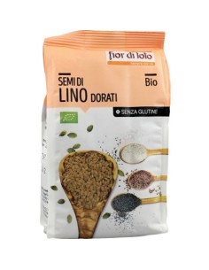 SEMI LINO DORATI SENZA GLUTINE BIO 400 G