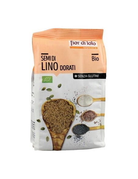 SEMI LINO DORATI SENZA GLUTINE BIO 400 G
