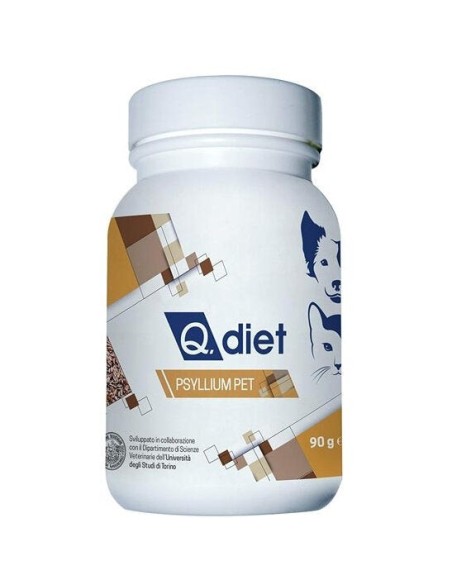 Q DIET PSYLLIUM PET POLVERE 90 G
