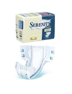 PANNOLONE PER INCONTINENZA SERENITY CLASSIC EXTRA TAGLIA MEDIUM 30 PEZZI