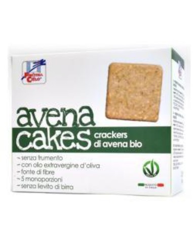 FSC AVENACAKES CRACKERS DI AVENA BIO VEGAN SENZA LIEVITO DI BIRRA CON OLIO EXTRAVERGINE DI OLIVA 250 G