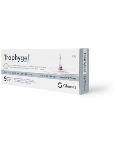 GEL VAGINALE MUCOMIMETICO TROPHYGEL GHIMAS 9 APPLICATORI MONOUSO DA 1 ML