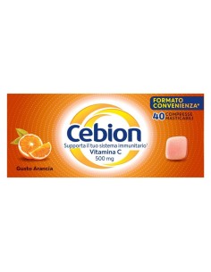 CEBION MASTICABILE ARANCIA 40 COMPRESSE