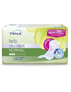 PANNOLONE SAGOMATO TENA LADY DISCREET NORMAL 12 PEZZI