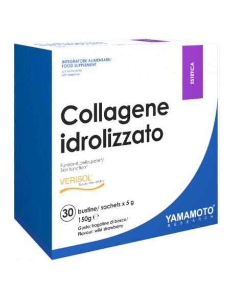 YAMAMOTO RESEARCH COLLAGENE IDROLIZZATO 30 BUSTINE FRAGOLINE DI BOSCO