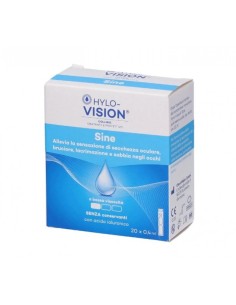 LACRIME ARTIFICIALI HYLOVISION SINE 20 FLACONCINI DA 0,40 ML