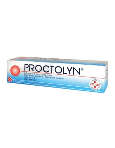 CREMA PROCTOLOGICA CON CANNULA RETTALE 30 G