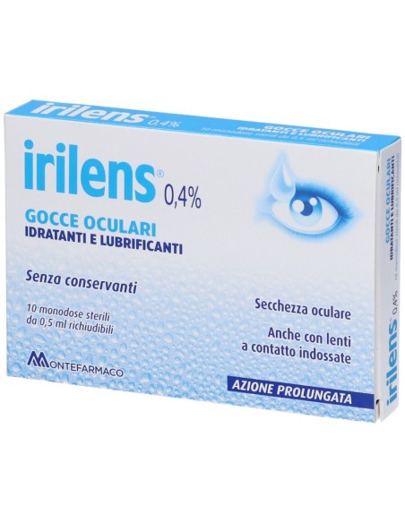 GOCCE OCULARI IRILENS 10 FLACONCINI DA 0,5 ML