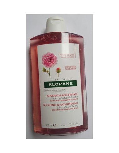 KLORANE SHAMPOO PEONIA 400 ML