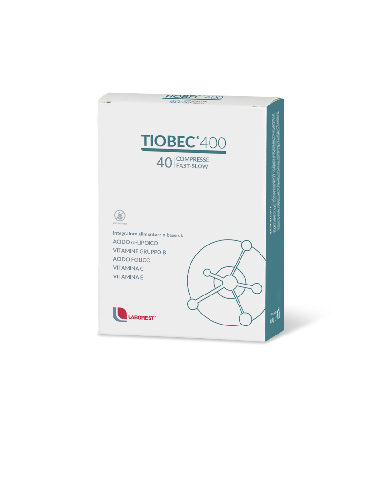 Tiobec 400 40 Compresse Fast Slow Da 1,28 G
