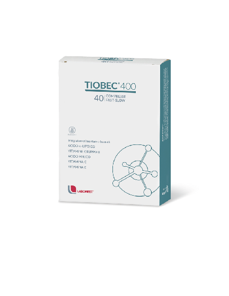 Tiobec 400 40 Compresse Fast Slow Da 1,28 G