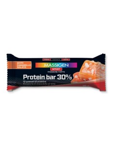 Massigen Sport Protein Barretta 30% Caramello Salato 50 G