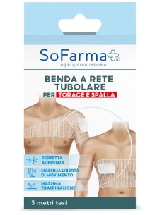 Benda A Rete Tubolare Sofarmapiu' Per Torace E Spalle 3 Metri Tesi