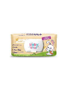 Babystar Salviettine Bebe' Avena Bio 120 Pezzi
