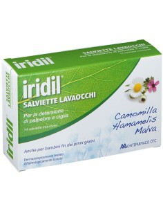 IRIDIL LAVAOCCHI 14 SALVIETTE MONOUSO