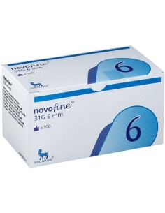 Ago Per Penna Da Insulina Novofine Gauge 31 6 Mm 100 Pezzi