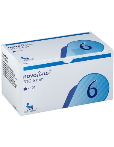 Ago Per Penna Da Insulina Novofine Gauge 31 6 Mm 100 Pezzi