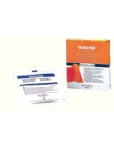 Medicazione Non Aderente Allo Iodio Povidone Inadine Misura 9,5 X9,5 10 Pezzi
