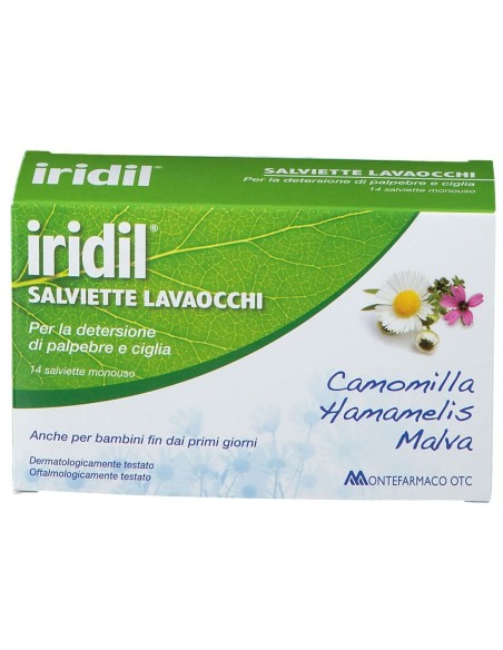 IRIDIL LAVAOCCHI 14 SALVIETTE MONOUSO