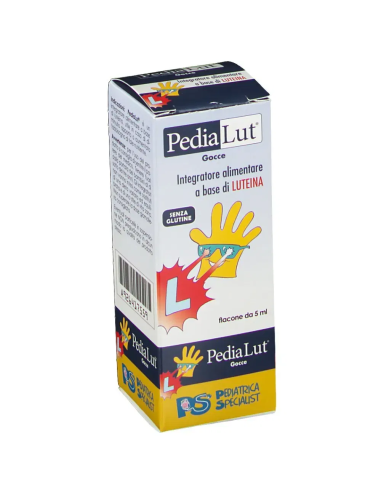 Pedialut Gocce Flaconcino 5 Ml Senza Glutine Naturalmente Privo Di Lattosio