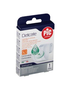 Cerotto Pic Delicate Striscia Bianca Con Tampone Antibatterico Cm 8 X0,5 M
