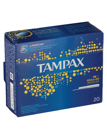 Tampax Blue Box Regular 20 Pezzi