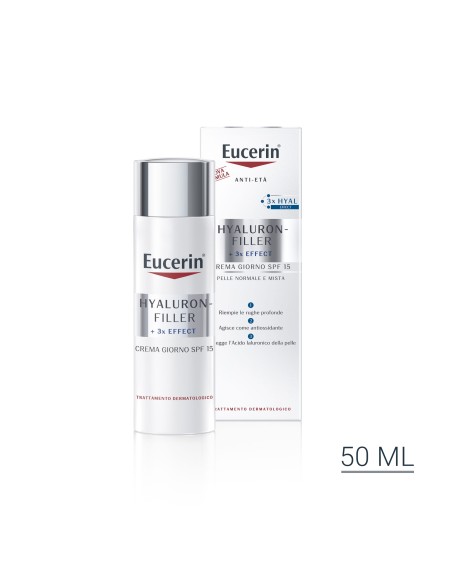 Eucerin Hyaluron Filler Crema Pelli Normali Miste 50 Ml