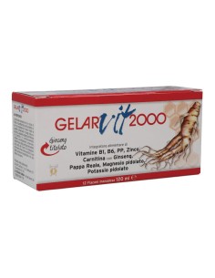 Gelarvit 2000 28 Flaconi Monodose 10 Ml