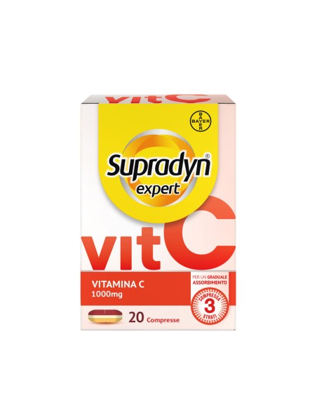 Supradyn Expert Vitamina C 1000mg Sistema Immunitario, 20 Compresse Assorbimento Graduale