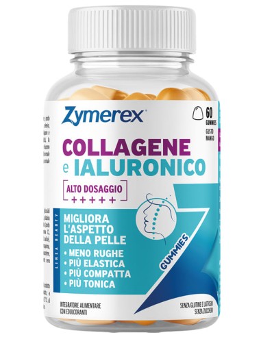 Zymerex Gum Collagene Ialuronico 60 Gommose