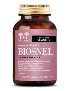 Biosnel Nuova Formula Salugea 60 Capsule Senza Glutine Senza Lattosio