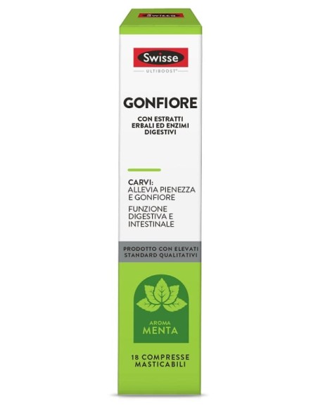 Swisse Gonfiore 18 Compresse Masticabili