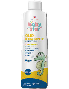 Babystar Olio Per Il Corpo E Per Il Bagno 300 Ml