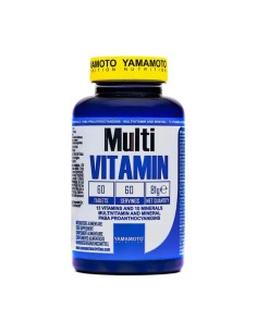 Yamamoto Nutrition Multi Vitamin 60 Compresse