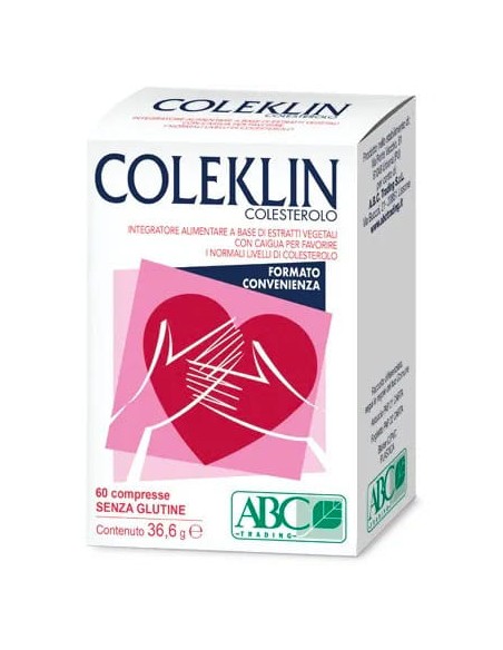Coleklin Colesterolo fino a 3 Mg 60 Compresse