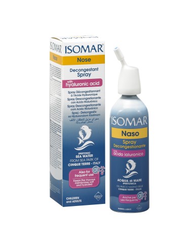 Isomar Spray Decongestionante Acido Ialuronico 100 Ml