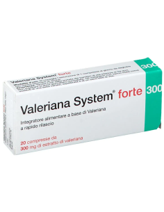Valeriana System Forte 20 Compresse