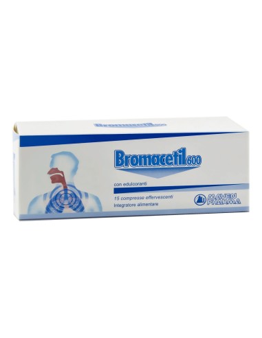 Bromacetil 600 15 Compresse Effervescenti